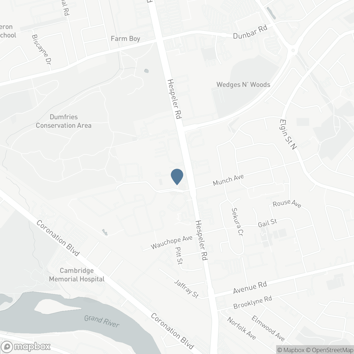 190 HESPELER Road Unit# 905, Cambridge, Ontario N1R 8B8